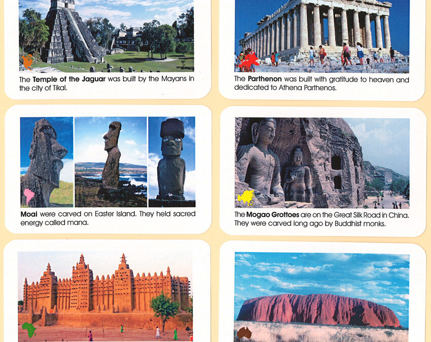 World Sacred Places Card Set