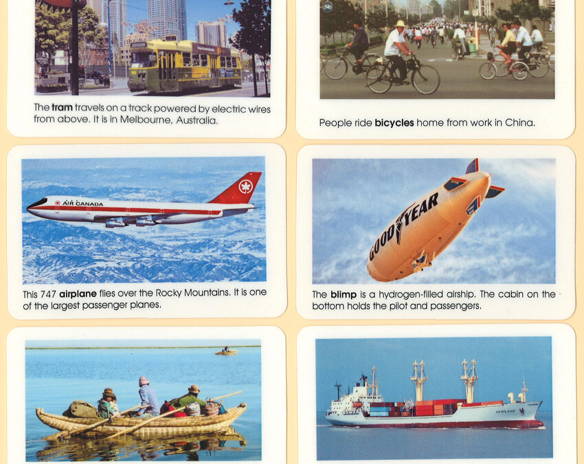 World Transportation Card Set